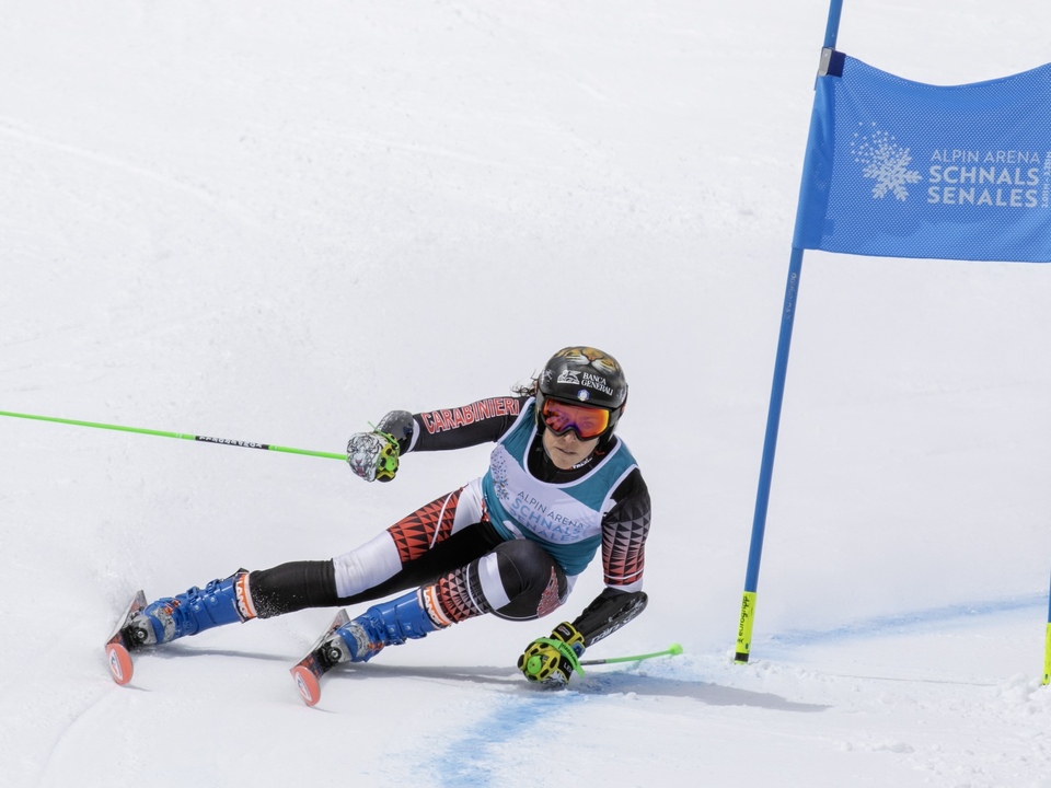 Federica Brignone Ist Auf Der Lazaun Piste Eine Klasse F R Sich