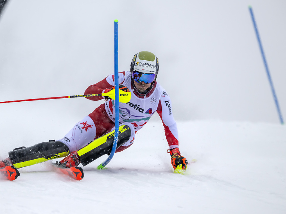 Feller Im Adelboden Slalom Schnellster Zur Halbzeit S Dtirol News