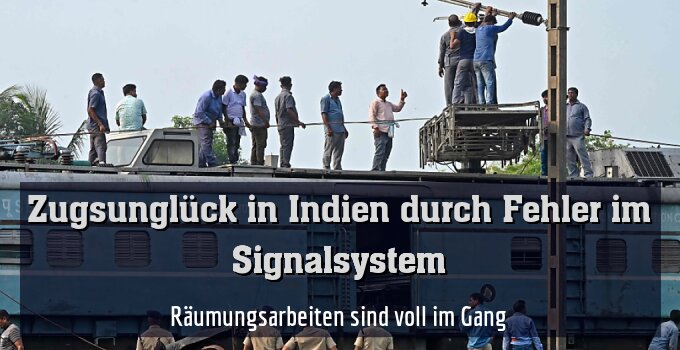 Räumungsarbeiten sind voll im Gang