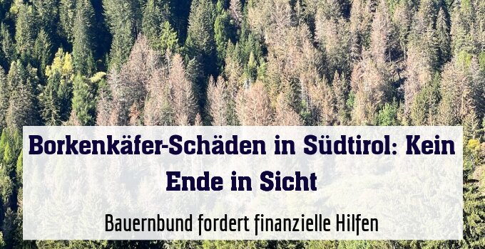 Bauernbund fordert finanzielle Hilfen