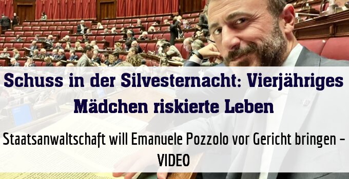Staatsanwaltschaft will Emanuele Pozzolo vor Gericht bringen – VIDEO