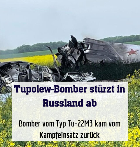 Bomber vom Typ Tu-22M3 kam vom Kampfeinsatz zurück