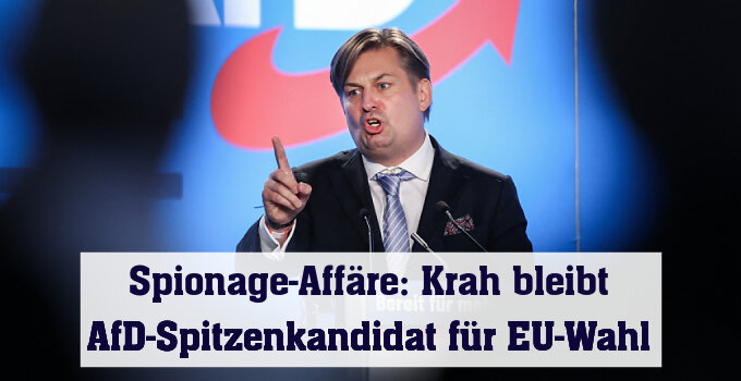 AfD-Europaabgeordneter Maximilian Krah gibt sich ahnungslos