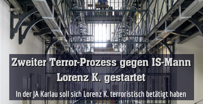 In der JA Karlau soll sich Lorenz K. terroristisch betätigt haben