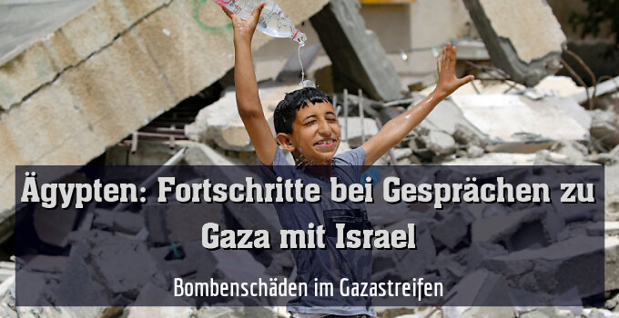 Bombenschäden im Gazastreifen