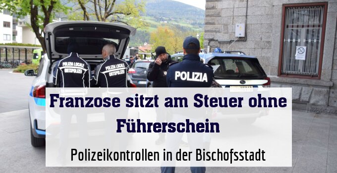 Polizeikontrollen in der Bischofsstadt