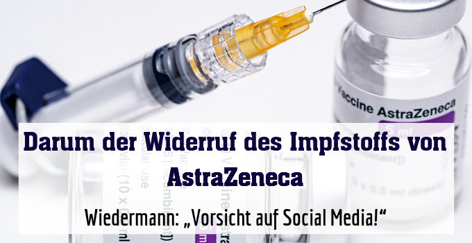 Wiedermann: „Vorsicht auf Social Media!“