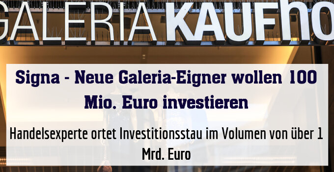 Handelsexperte ortet Investitionsstau im Volumen von über 1 Mrd. Euro
