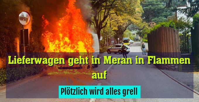 Plötzlich wird alles grell