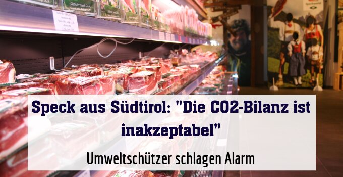 Umweltschützer schlagen Alarm