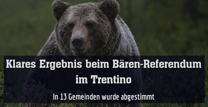 In 13 Gemeinden wurde abgestimmt