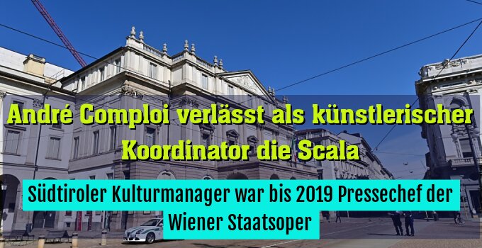 Südtiroler Kulturmanager war bis 2019 Pressechef der Wiener Staatsoper