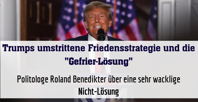 Politologe Roland Benedikter über eine sehr wacklige Nicht-Lösung