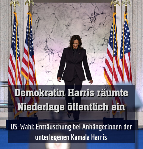 Harris bedankte sich für die Unterstützung