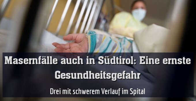 Drei mit schwerem Verlauf im Spital