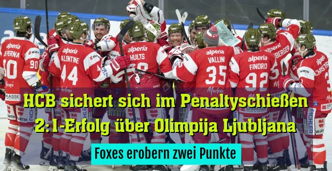 Foxes erobern zwei Punkte