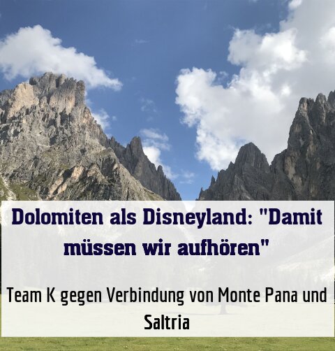 Team K gegen Verbindung von Monte Pana und Saltria