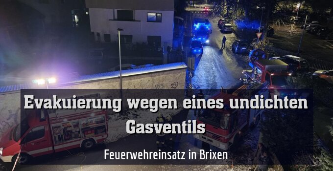 Feuerwehreinsatz in Brixen