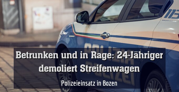 Polizeieinsatz in Bozen