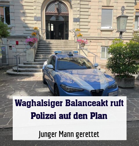 Junger Mann gerettet