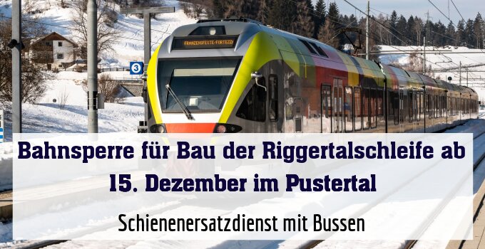 Schienenersatzdienst mit Bussen