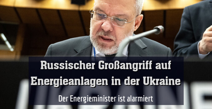 Der Energieminister ist alarmiert