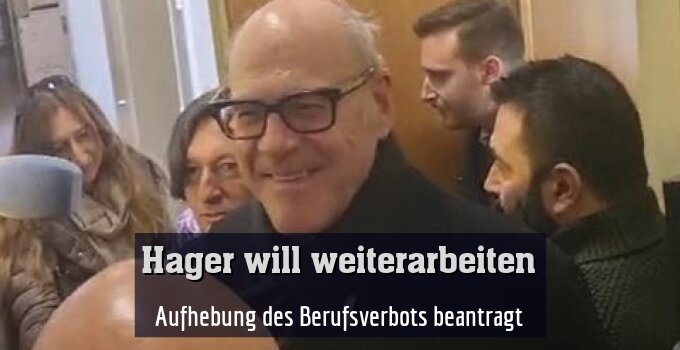 Aufhebung des Berufsverbots beantragt