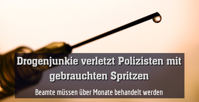 Beamte müssen über Monate behandelt werden