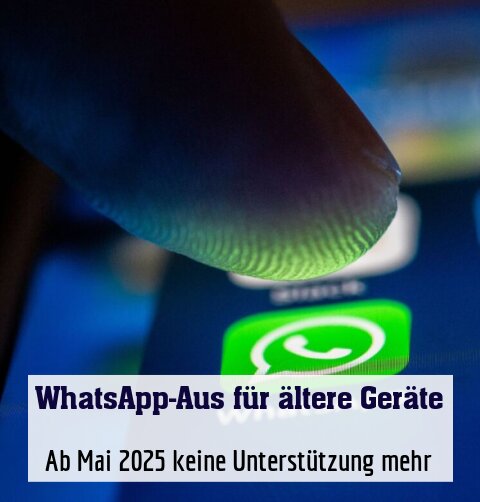 Ab Mai 2025 keine Unterstützung mehr