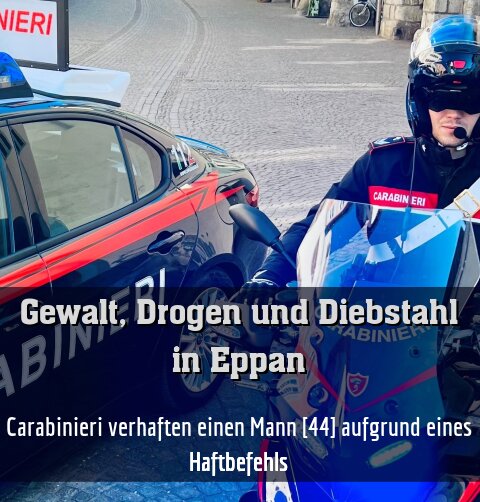 Carabinieri verhaften einen Mann [44] aufgrund eines Haftbefehls