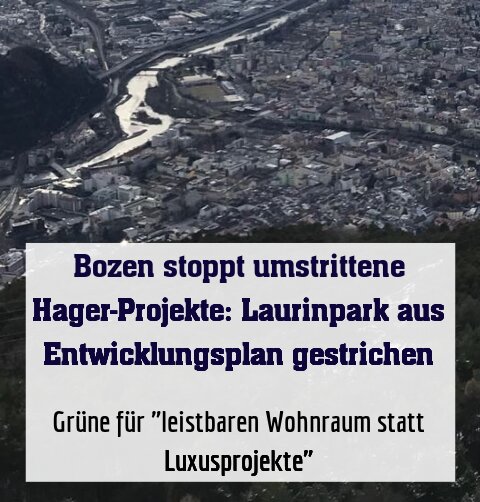 Grüne für "leistbaren Wohnraum statt Luxusprojekte"