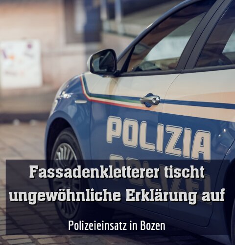 Polizeieinsatz in Bozen