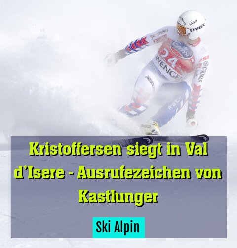 Ski Alpin