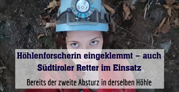 Bereits der zweite Absturz in derselben Höhle