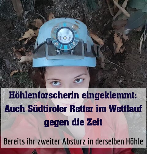 Bereits ihr zweiter Absturz in derselben Höhle