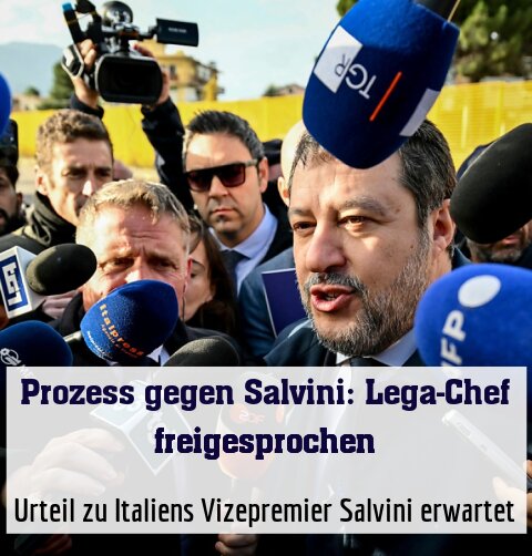 Urteil zu Italiens Vizepremier Salvini erwartet