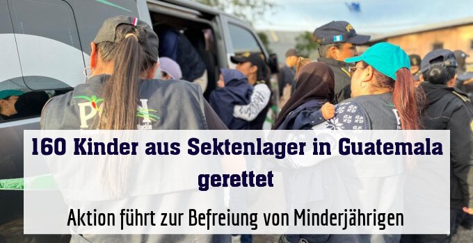 Aktion führt zur Befreiung von Minderjährigen