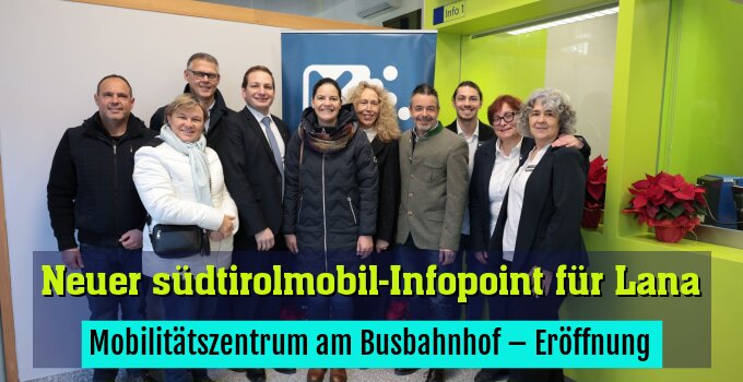 Mobilitätszentrum am Busbahnhof – Eröffnung