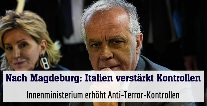 Innenministerium erhöht Anti-Terror-Kontrollen