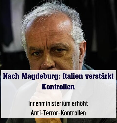 Innenministerium erhöht Anti-Terror-Kontrollen