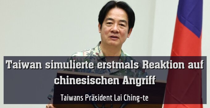 Taiwans Präsident Lai Ching-te