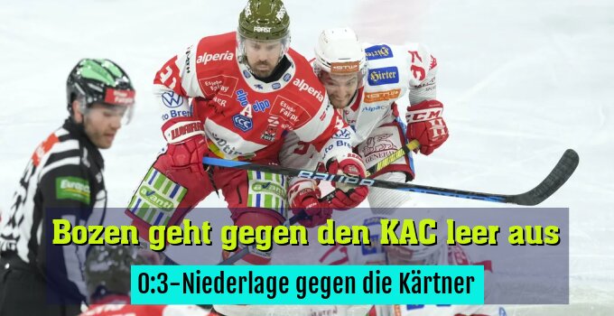 0:3-Niederlage gegen die Kärtner