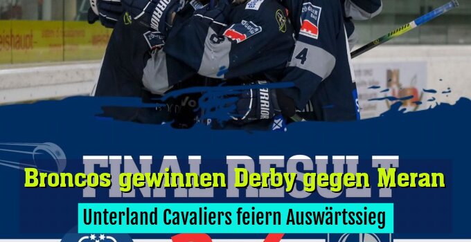 Unterland Cavaliers feiern Auswärtssieg