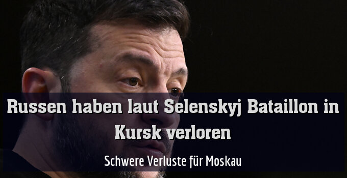 Schwere Verluste für Moskau