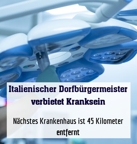 Nächstes Krankenhaus ist 45 Kilometer entfernt