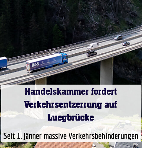 Seit 1. Jänner massive Verkehrsbehinderungen