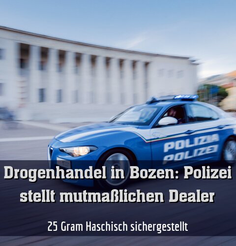 25 Gram Haschisch sichergestellt