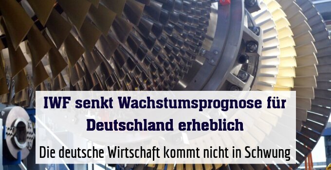 Die deutsche Wirtschaft kommt nicht in Schwung