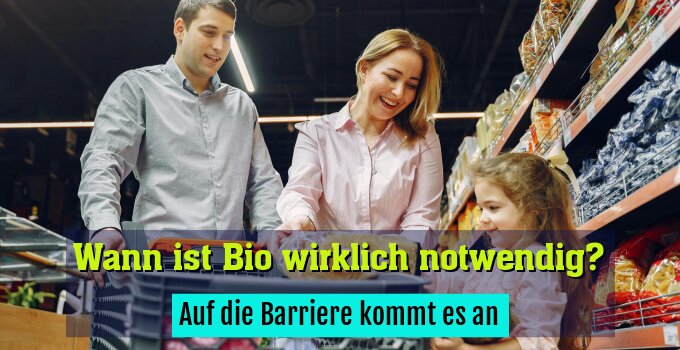 Auf die Barriere kommt es an