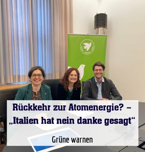 Grüne warnen